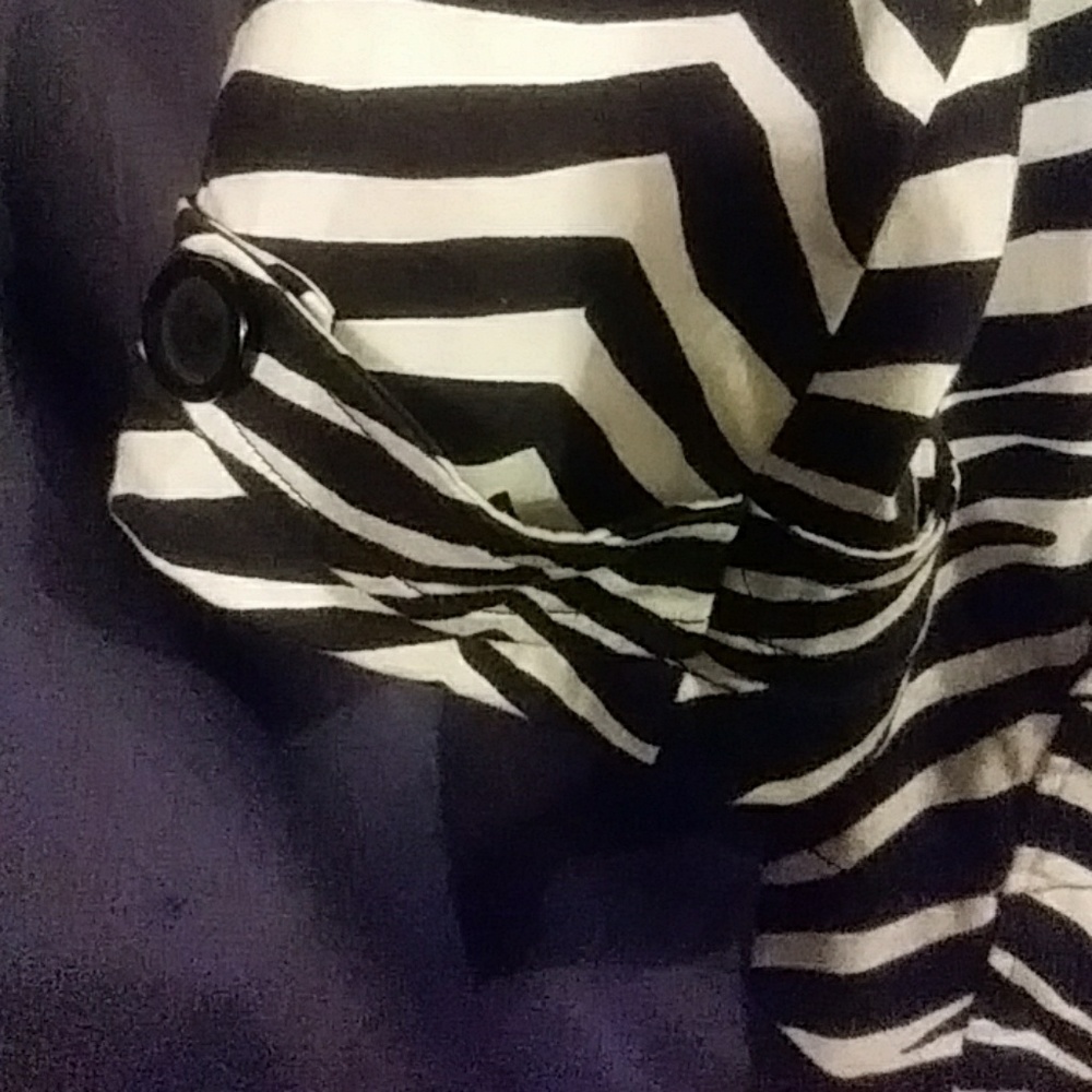 Awesome zebra print 3/4 sleeves Jacket size 16 - Picture 4 of 7